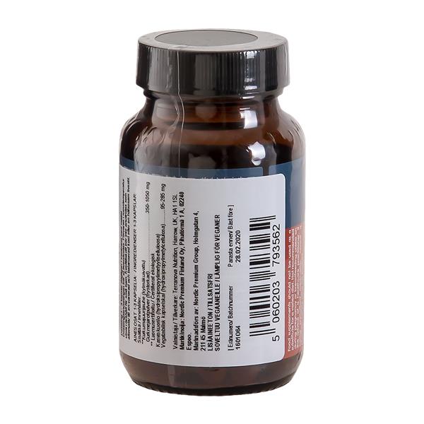Turmeric 350 mg Terranova 50 kapsler